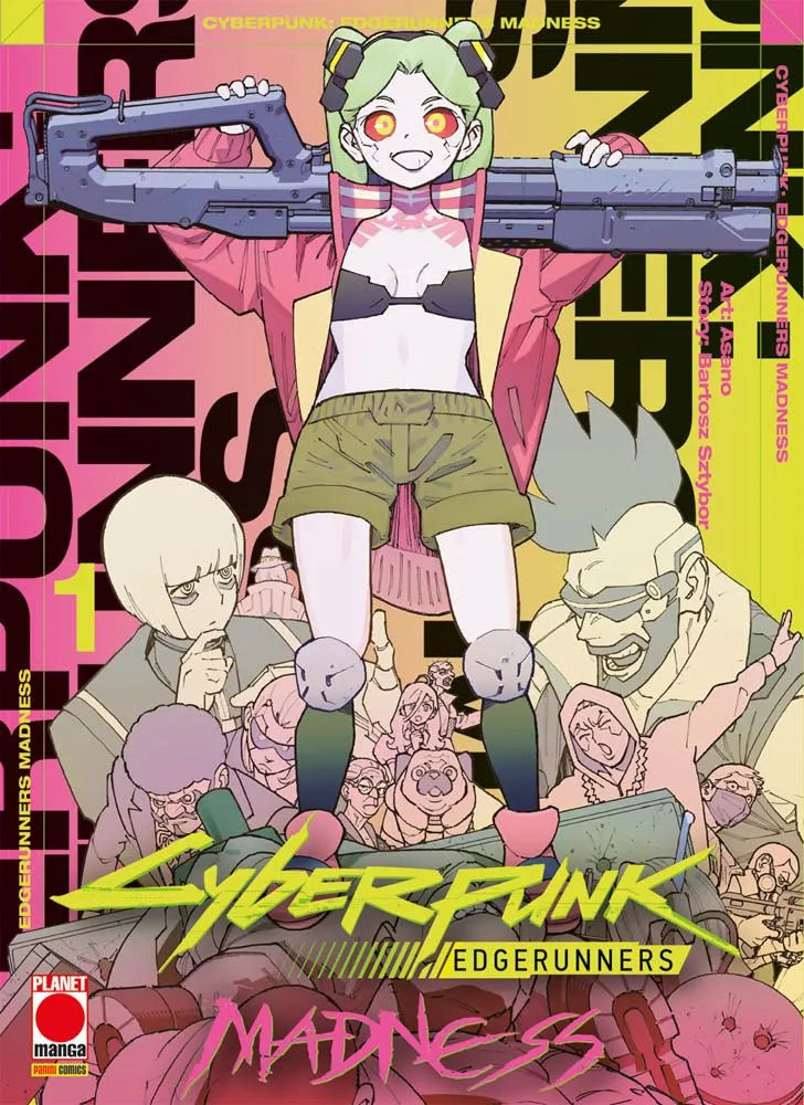 Cyberpunk: Edgerunners Madness Vol. 1 - Panini Planet Manga