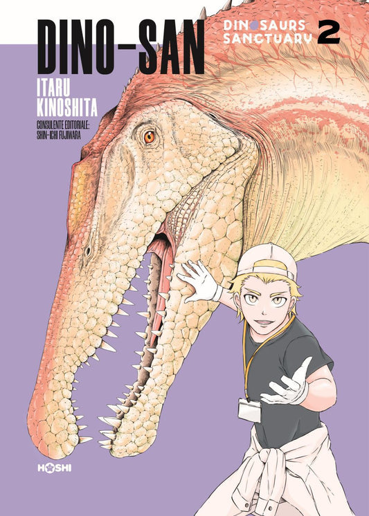 Acquista il manga Dino-San Dinosaur Sanctuary Vol. 2 (Hoshi). L'affascinante vita quotidiana in un parco per dinosauri firmata da Itaru Kinoshita!