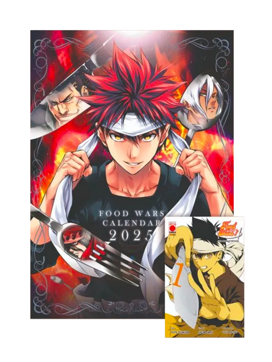 Food Wars Vol. 1 Variant + Calendario 2025