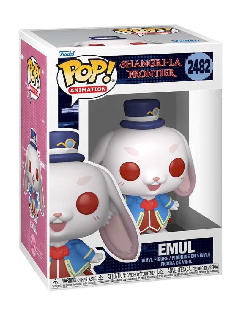 Funko POP! Animation numero 2482 di Emul da Shangri-La Frontier in scatola da collezione.