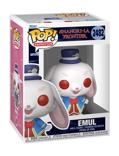 Funko POP! Animation numero 2482 di Emul da Shangri-La Frontier in scatola da collezione.