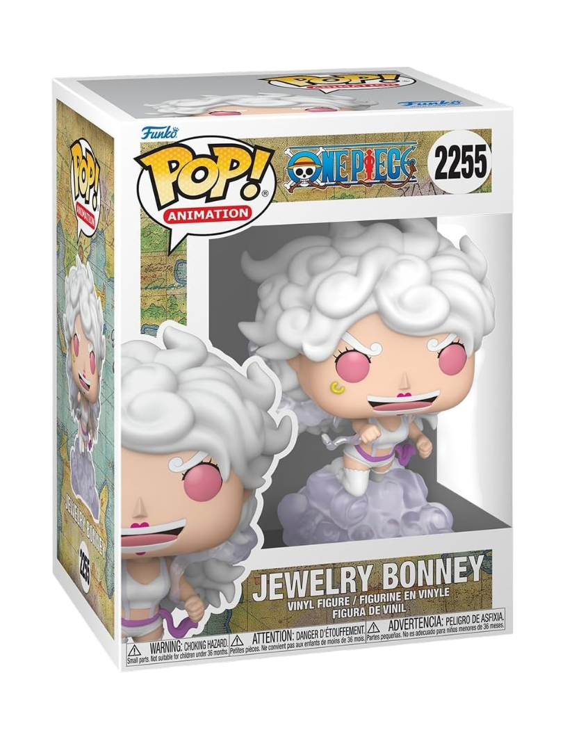 Confezione integra del Funko Pop! Animation numero 2255 dedicato a Jewelry Bonney di One Piece.
