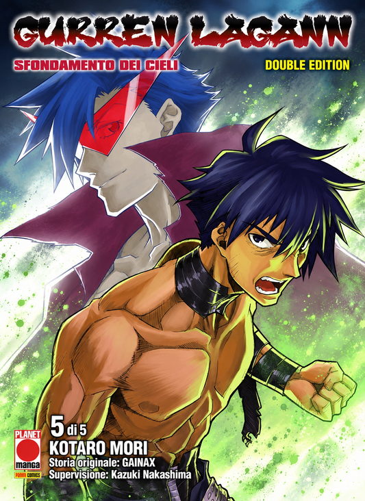 Gurren Lagann Double Edition Vol. 5 - Panini Planet Manga - Italiano