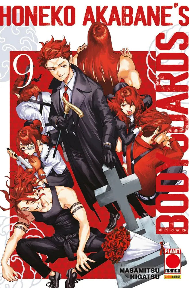 Honeko Akabane's Bodyguards Vol. 9 - Panini Planet Manga - Italiano