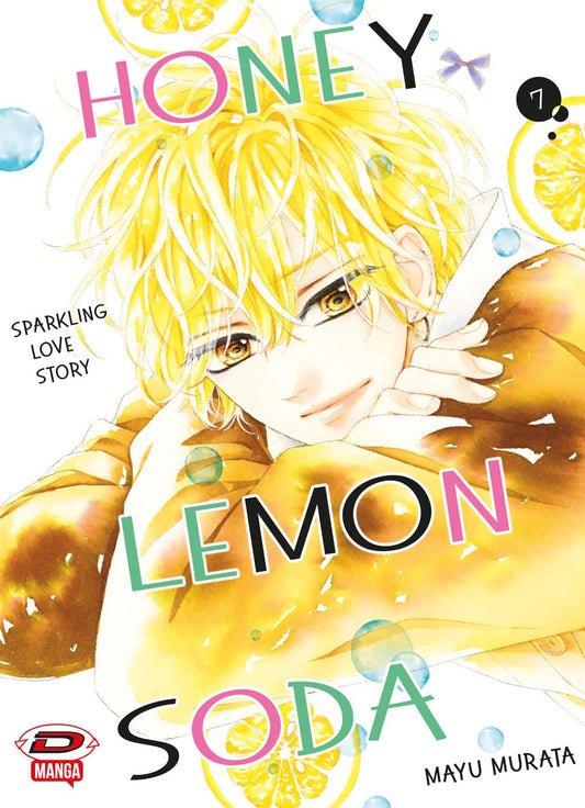 Copertina del manga shojo Honey Lemon Soda Volume 7 di Mayu Murata edito da Dynit Manga