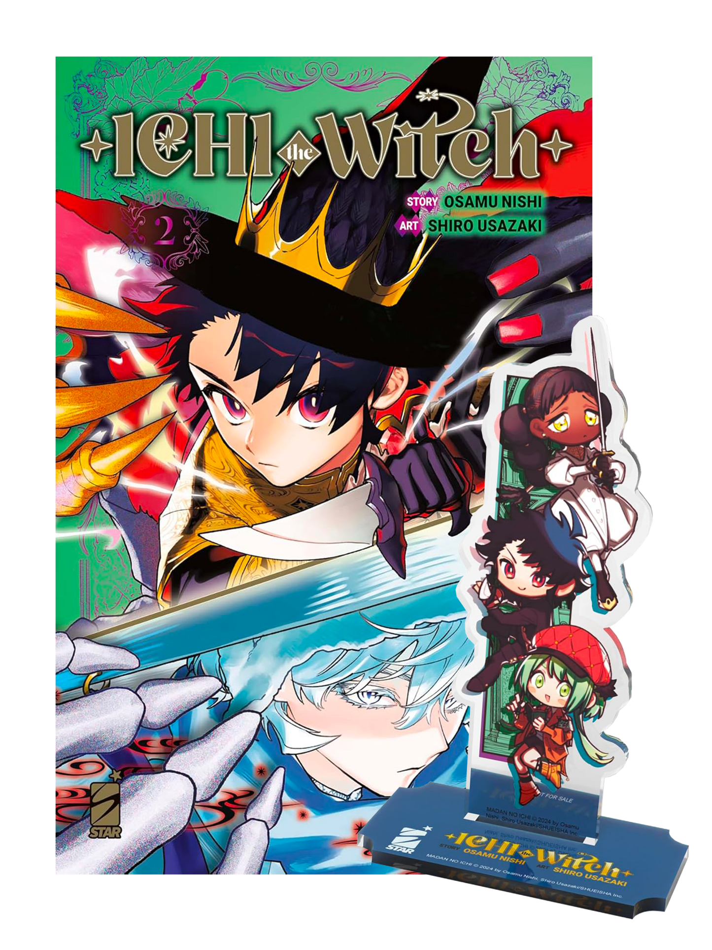 Ichi The Witch Vol. 2 Limited Edition con Standee in Acrilico - Star Comics - Italiano
