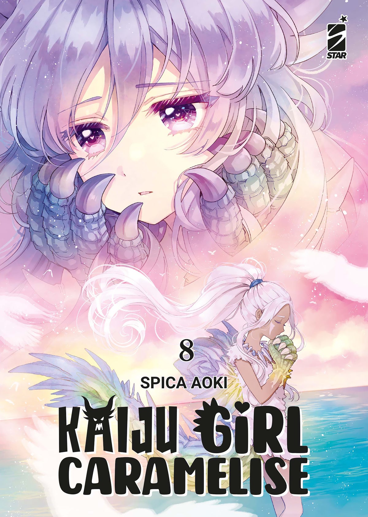 Copertina Kaiju Girl Caramelise volume 8