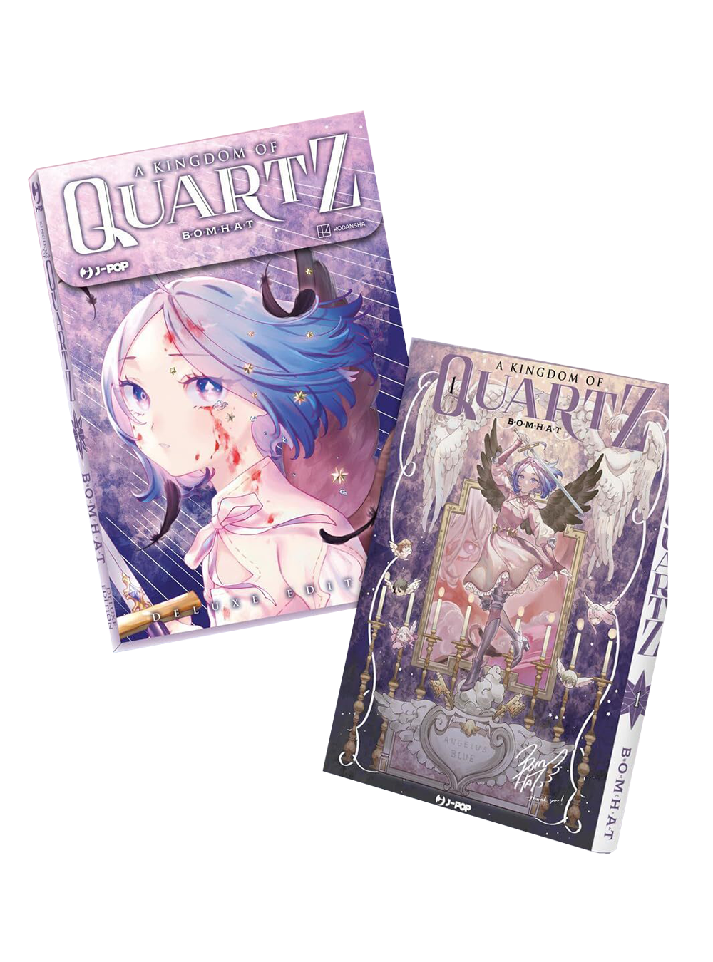 A Kingdom of Quartz Vol. 1 Edizione Deluxe con Sovraccoperta Variant, 2 Segnalibri e 6 Cards da Collezione – J-POP Manga - Italiano