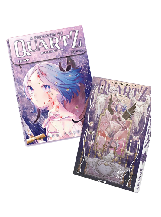 A Kingdom of Quartz Vol. 1 Edizione Deluxe con Sovraccoperta Variant, 2 Segnalibri e 6 Cards da Collezione – J-POP Manga - Italiano
