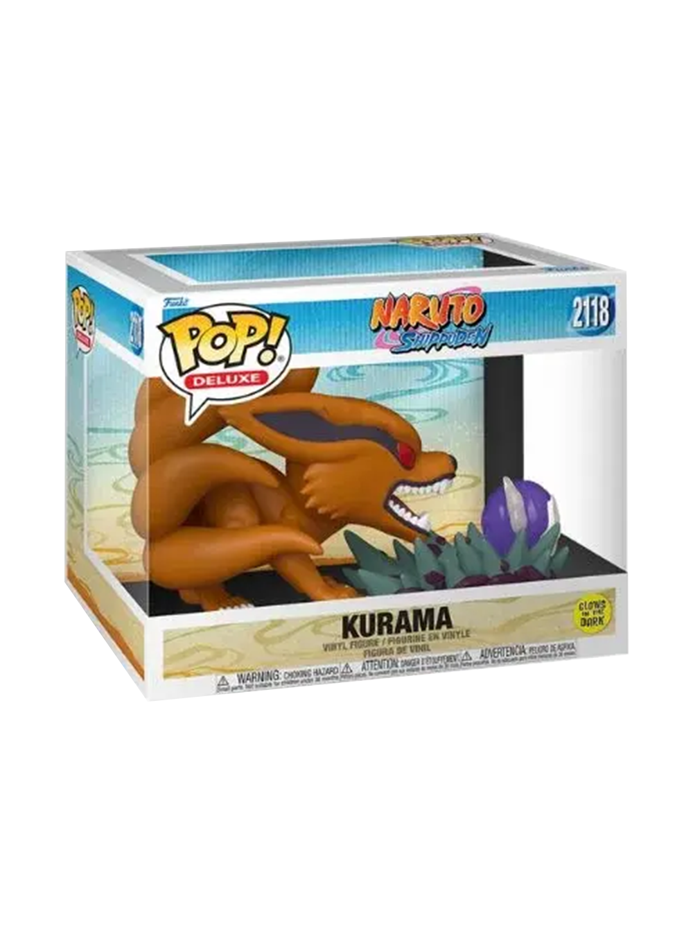 Kurama - Naruto Shippuden - Funko Pop! Deluxe 2118 (Glow in The Dark)