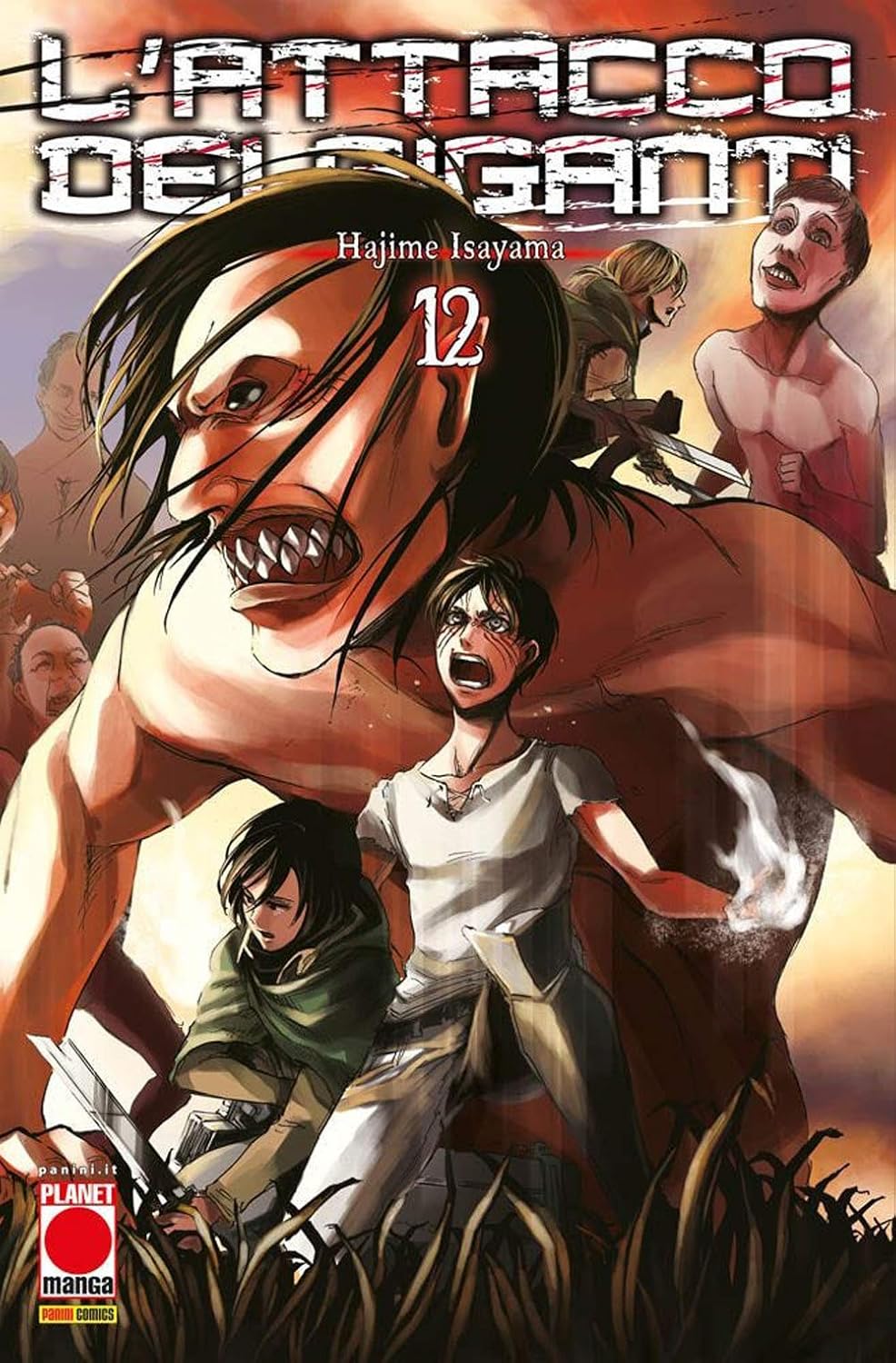 L'Attacco Dei Giganti Vol. 12