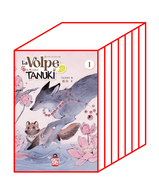La Volpe e Il Piccolo Tanuki Wrap Box Vol. 1-2-3-4-5-6-7 - Manga Senpai - Italiano
