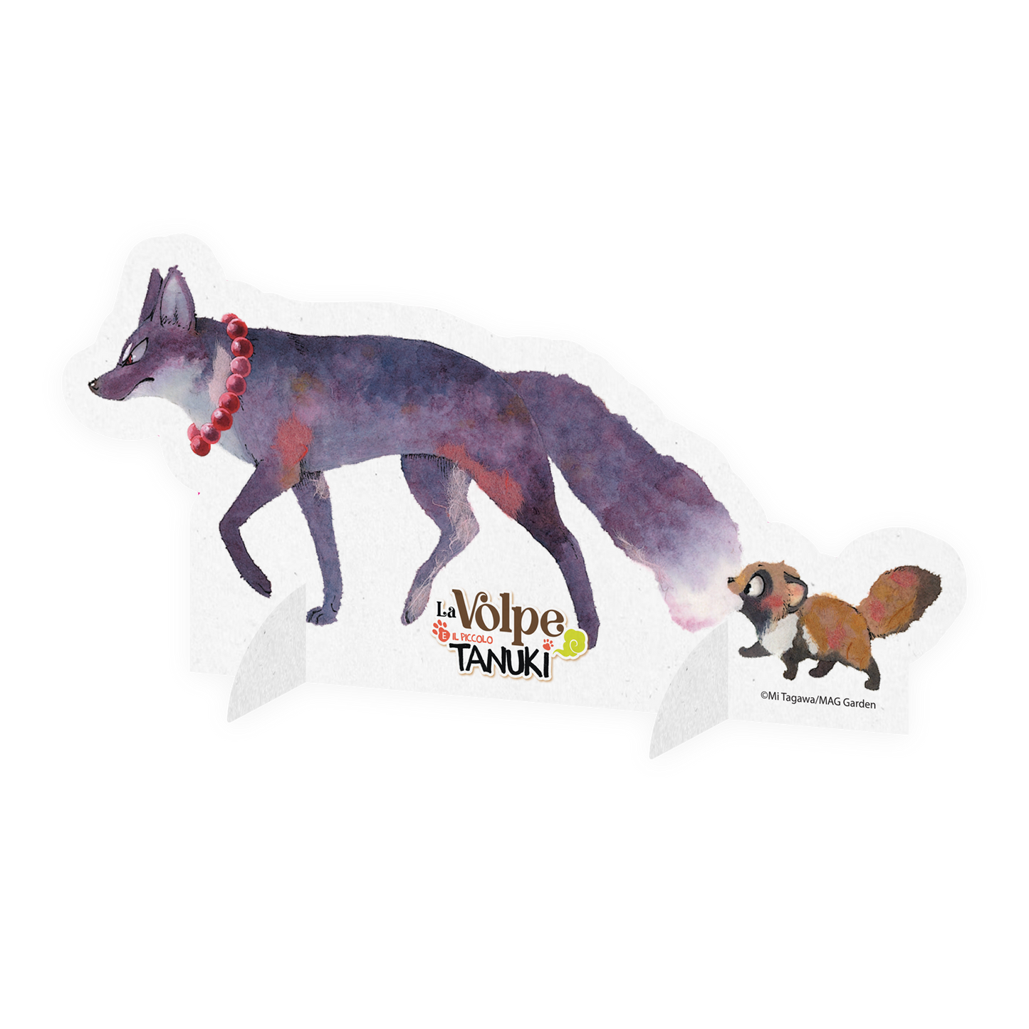 La Volpe e Il Piccolo Tanuki Paper Standee - Esclusiva Mangapass 3