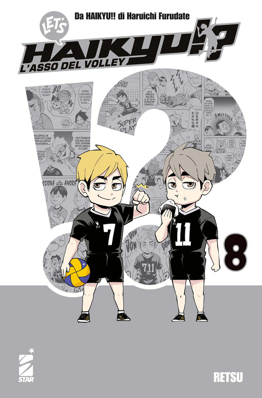 Let's Haikyu!? Vol. 8 - Star Comics - Italiano