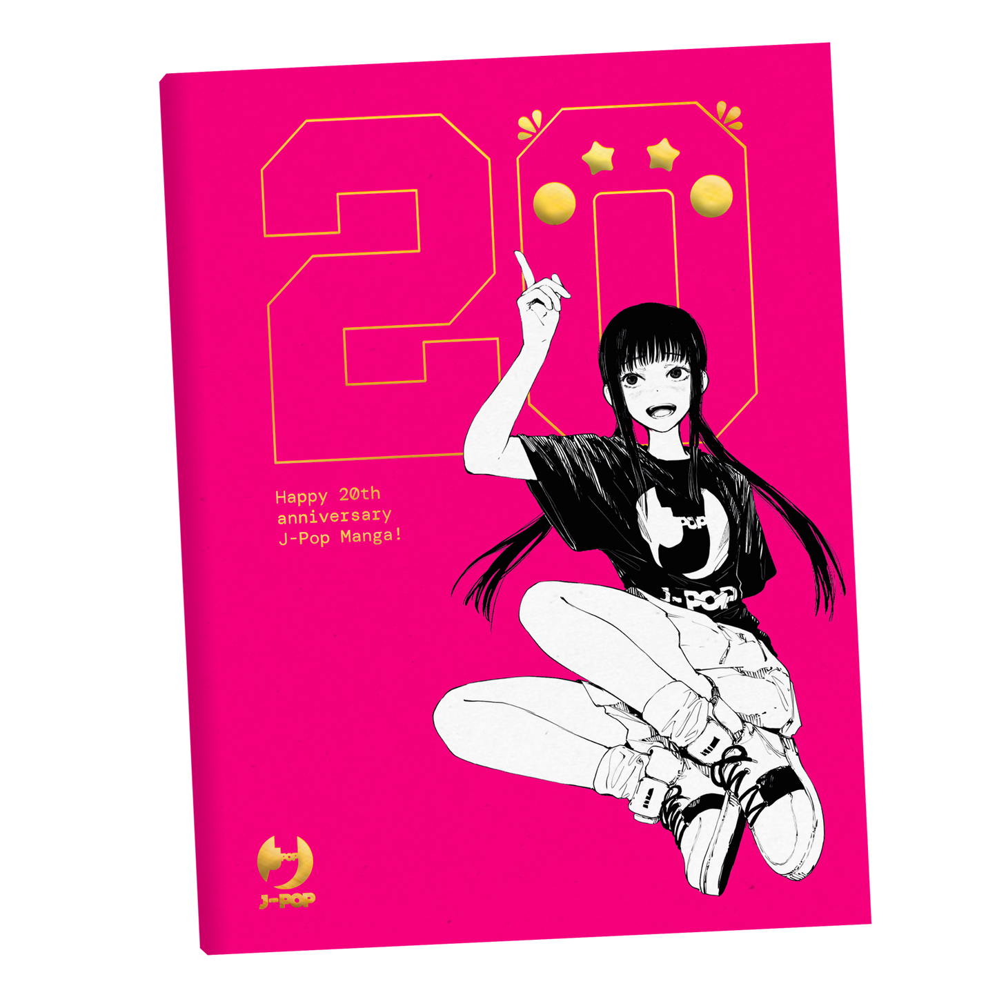 Notebook J-Pop 20th Anniversary - Esclusiva Mangapass 3 (TEMPORANEAMENTE SOLD OUT)