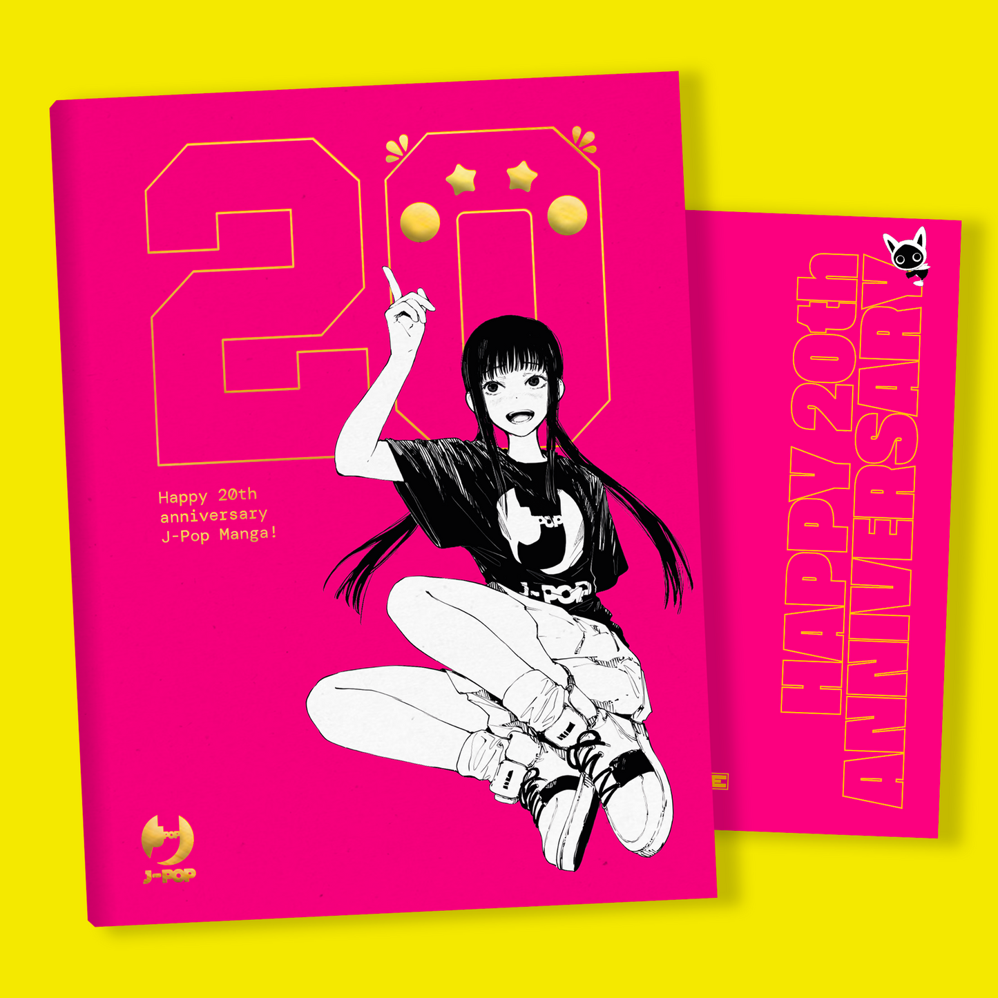 Notebook J-Pop 20th Anniversary - Esclusiva Mangapass 3 (TEMPORANEAMENTE SOLD OUT)