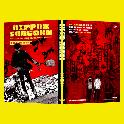 Sovraccoperta Nippon Sangoku - I tre regni del Giappone - Limited Variant Jacket - Esclusiva Mangapass 4