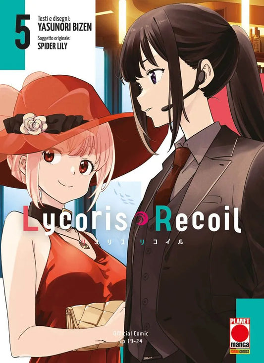 Lycoris Recoil Vol. 5 - Panini Planet Manga - Italiano