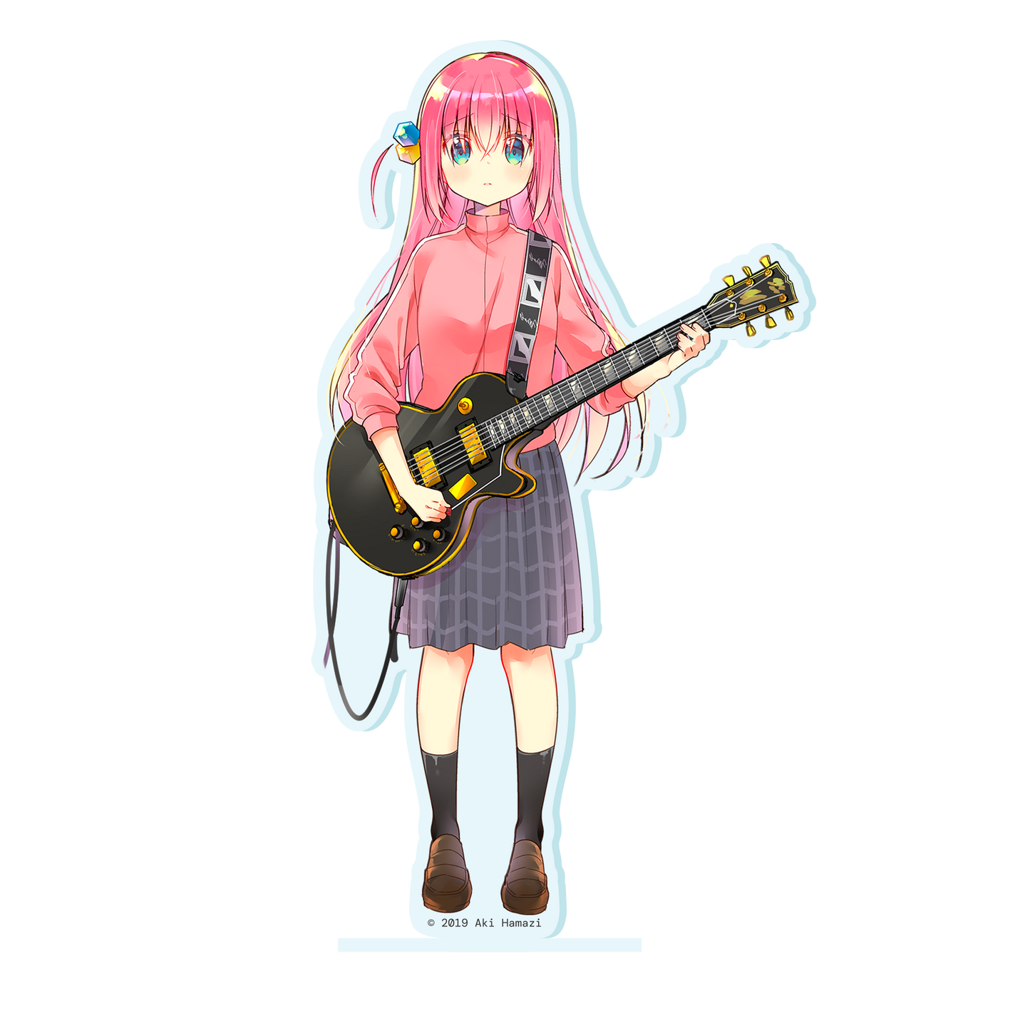Standee in acrilico di Bocchi The Rock - Esclusiva Mangapass 2
