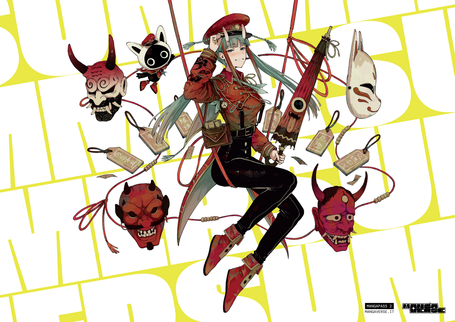 Poster Doubleface Uni & Tapu - Esclusiva Mangapass 2