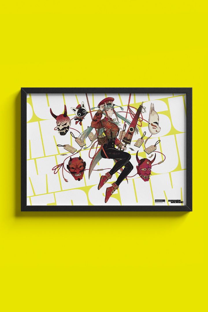 Poster Doubleface Uni & Tapu - Esclusiva Mangapass 2