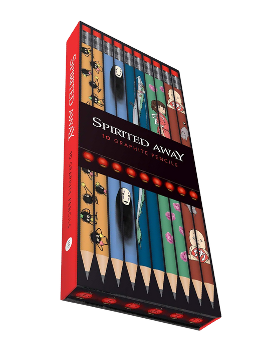 Spirited Away: 10 Graphite Pencils