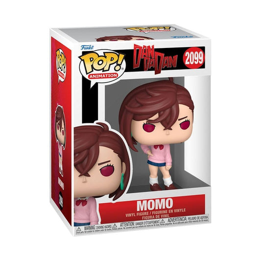 Funko POP! Animation numero 2099 di Momo Ayase, la protagonista del manga e anime Dandadan, in posa d'azione o tipica.