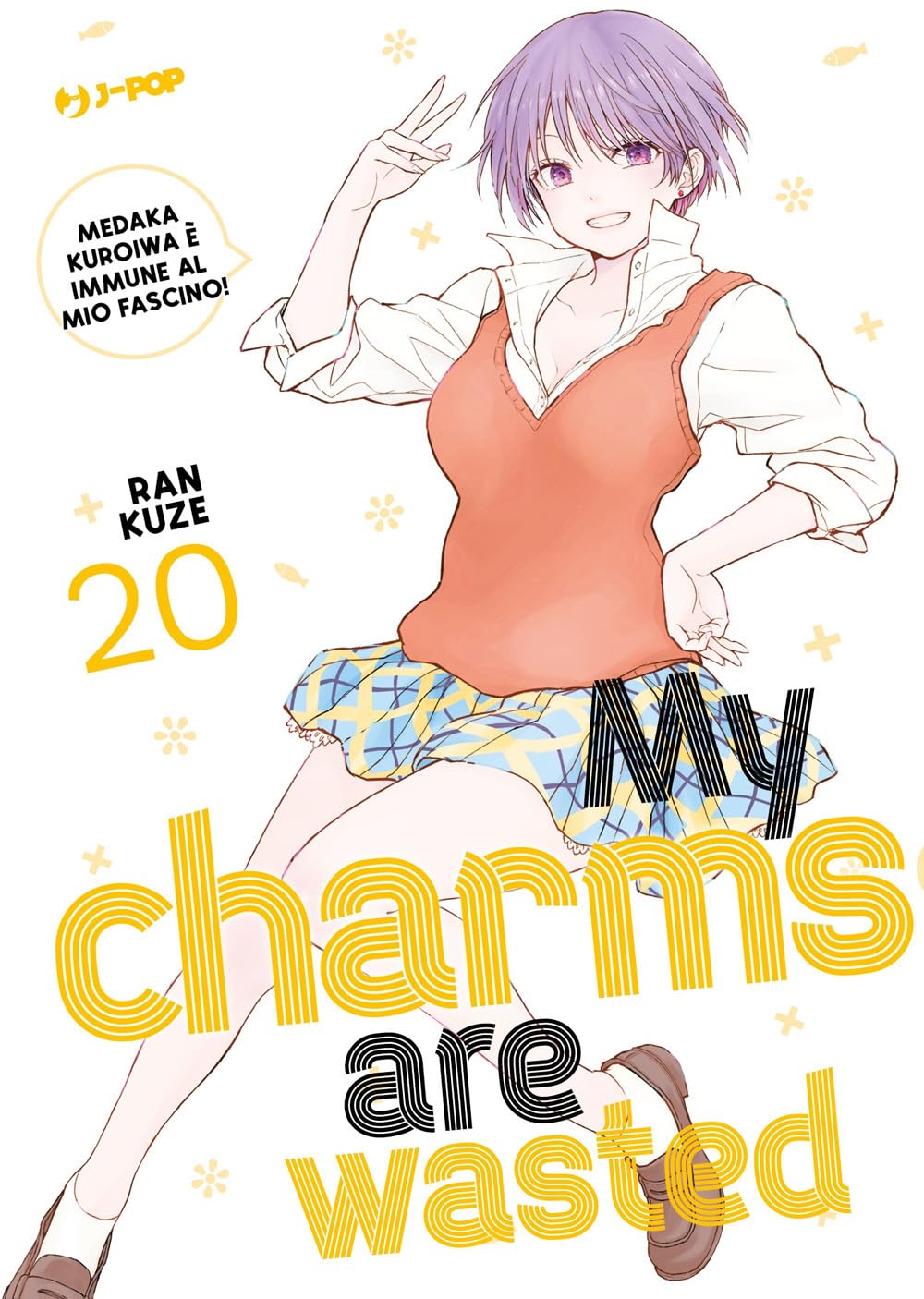 Copertina del manga My Charms Are Wasted volume 20 edito in italiano da J-POP Manga.