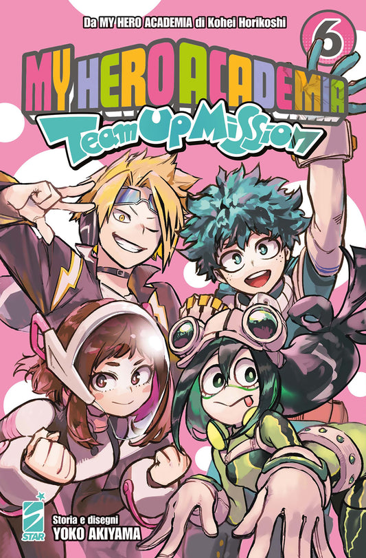 Copertina My Hero Academia Team Up Mission Volume 6