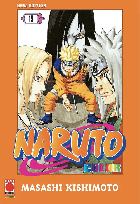 Copertina del manga a colori Naruto Color New Edition Volume 19 di Masashi Kishimoto edito da Panini Planet Manga