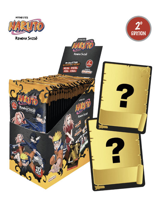 Naruto Mythos TCG: Konoha Shido 2° Edition - Display (24 Bustine) (ENG)
