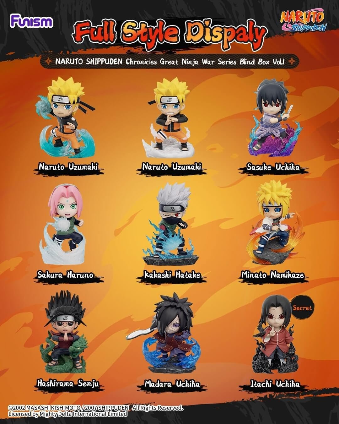 Naruto - Blind Box - Chronicles Great Ninja War Vol. 1