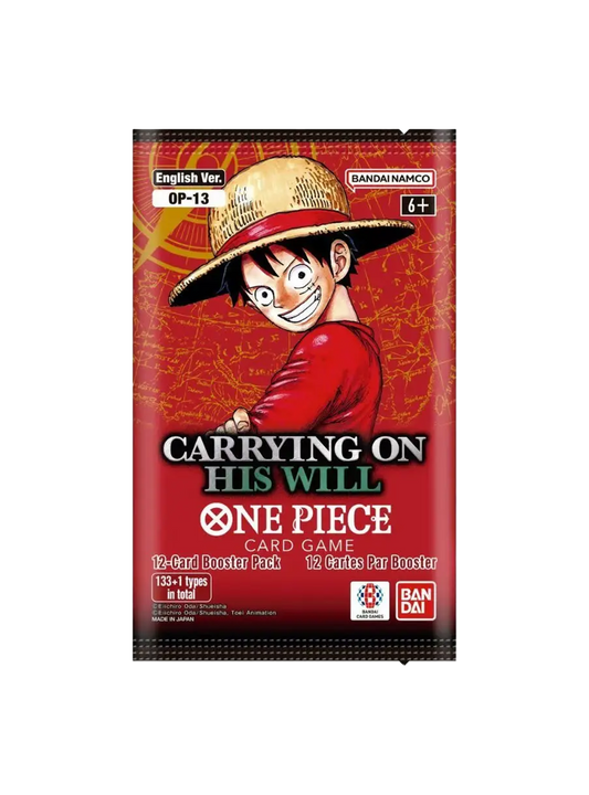 OP 13 Carrying on His Will - One Piece Card Game (1 Bustina) (ENG)