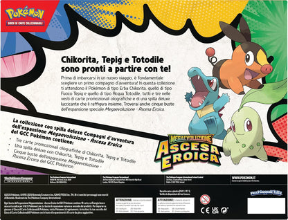 Pokémon Collezione Con Spilla Deluxe - Megaevoluzione: Ascesa Eroica (ITA)