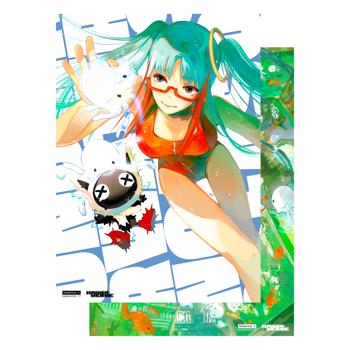 Poster Doubleface Uni & Tapu - Esclusiva Mangapass 4