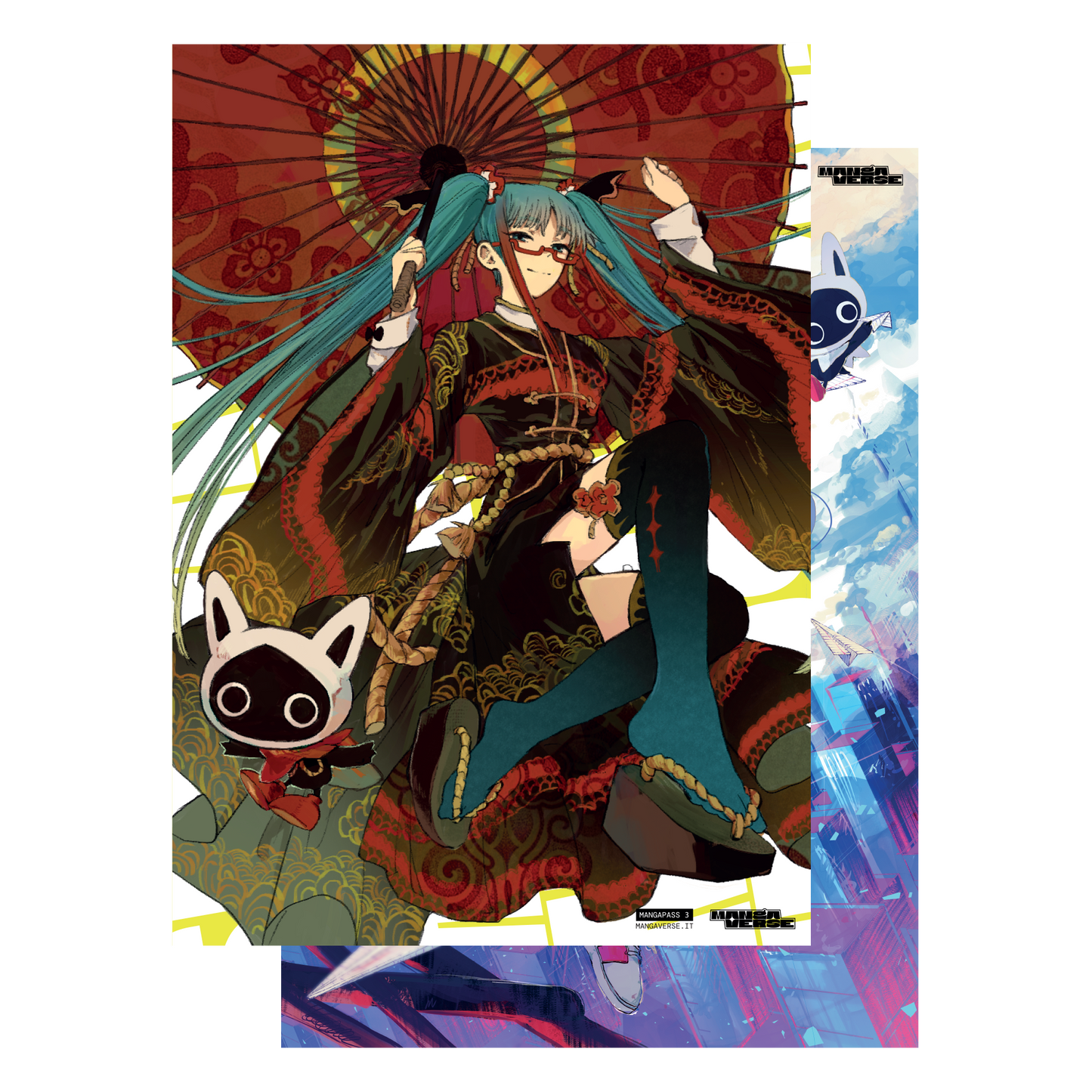 Poster Doubleface Uni & Tapu - Esclusiva Mangapass 3