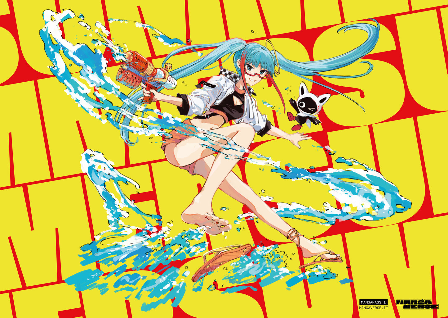 Poster Doubleface Uni & Tapu - Esclusiva Mangapass