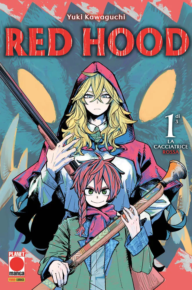 Copertina del manga Red Hood Vol. 1 Panini Planet Manga di Yuki Kawaguchi.