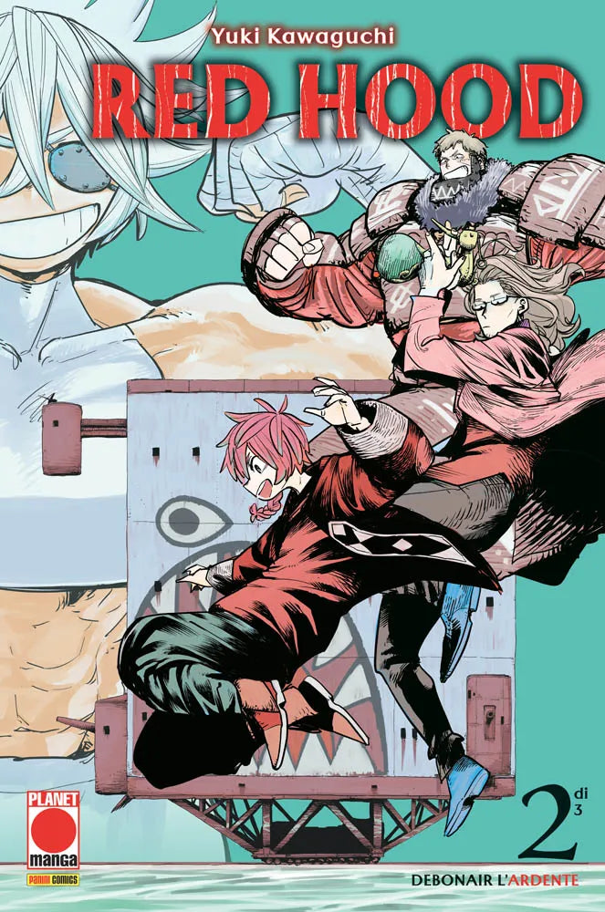 Copertina del manga Red Hood Vol. 2 Panini Planet Manga di Yuki Kawaguchi.