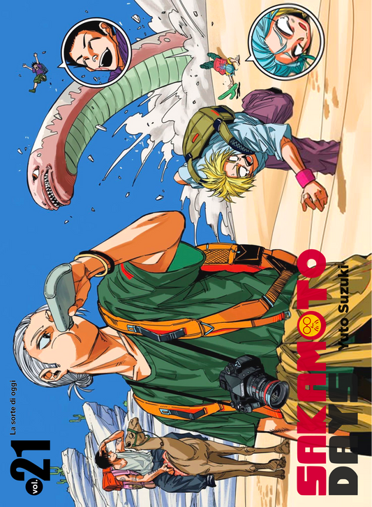 Sakamoto Days Vol. 21 Variant  – Panini Planet Manga - Italiano