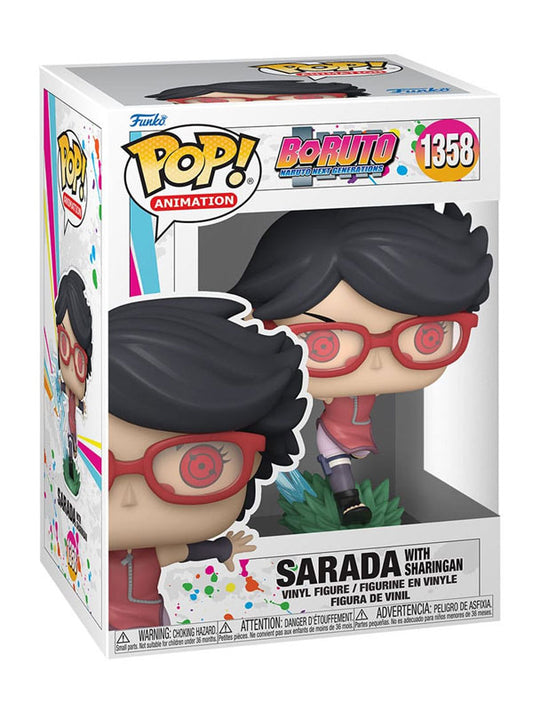 Sarada (W/ Sharingan) - Boruto: Naruto Next Generation - Funko POP! 1358
