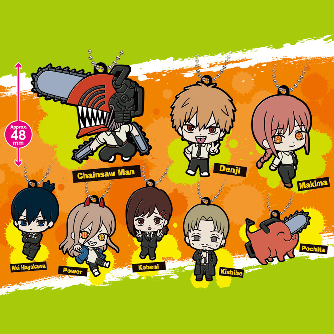 Chainsaw Man - Gashapon Capsule Rubber Mascot Vol. 2