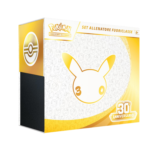 Set Allenatore Fuoriclasse Pokémon 30° Anniversario in italiano.