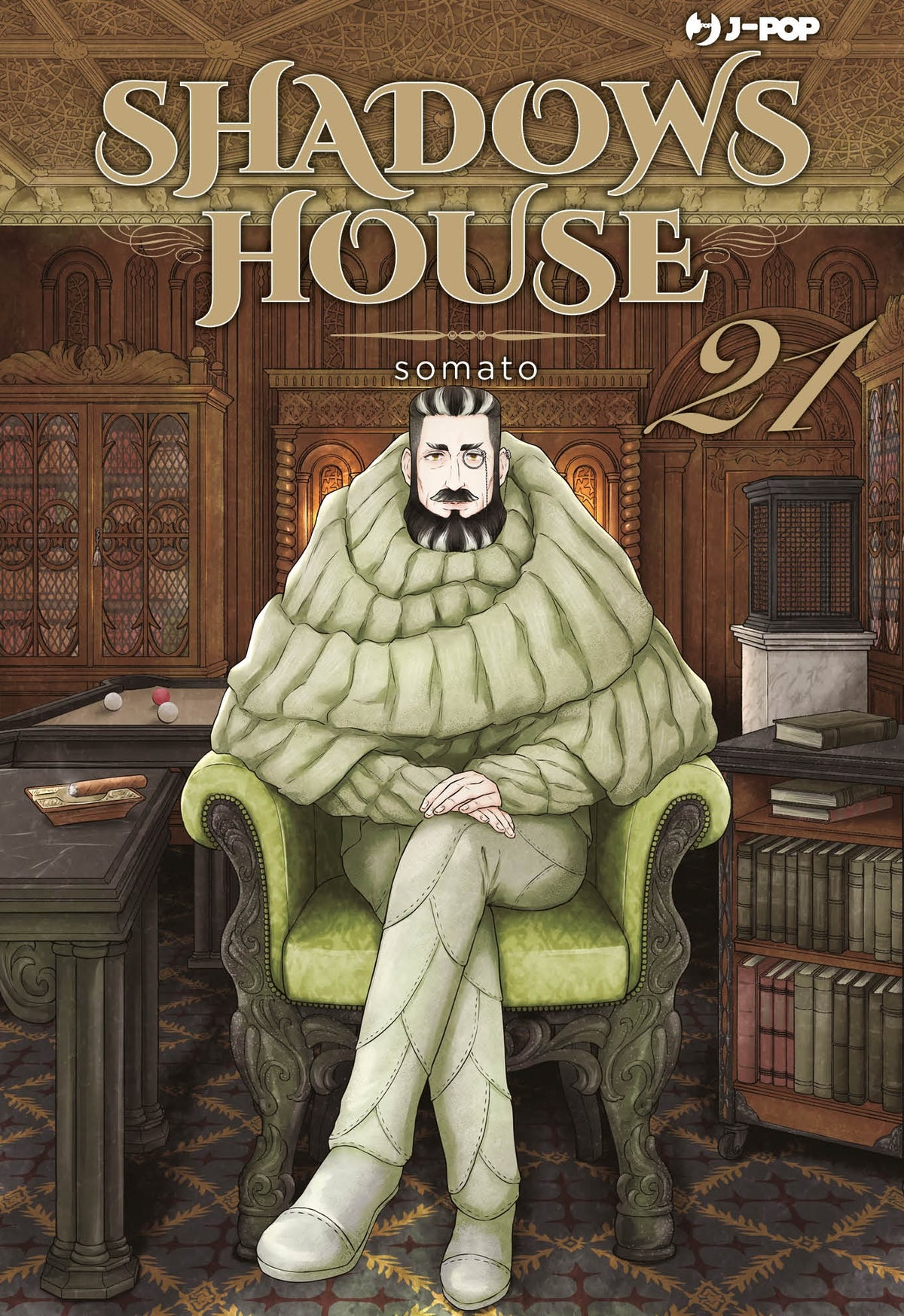 Volume Shadows House numero 21 edito in italiano da J POP Manga.