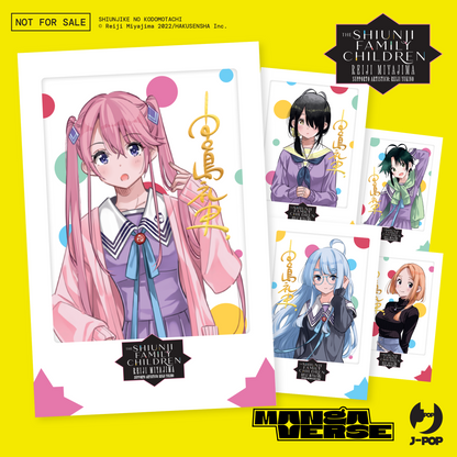 The Shiunji Family Children Set di 5 Polaroid - Esclusiva Mangapass 3
