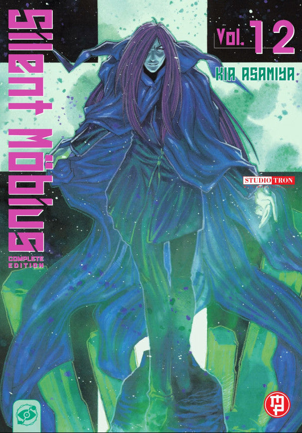 Copertina del manga Silent Mobius Vol. 12 Magic Press di Kia Asamiya.