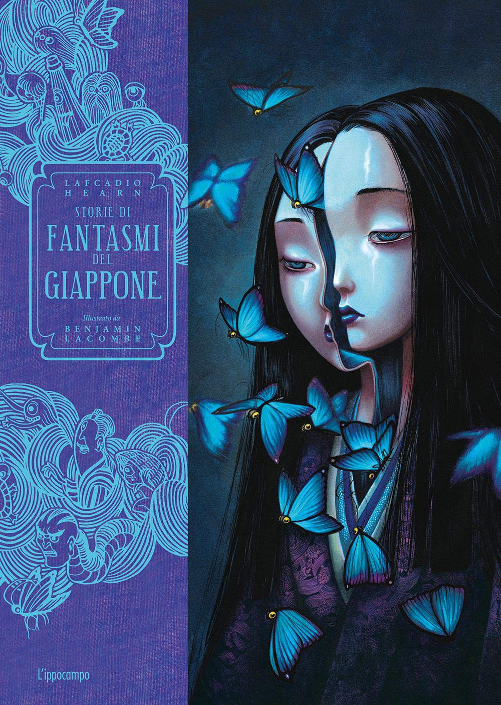 Storie di fantasmi dal Giappone di Benjamin Lacombe, edito da L’Ippocampo: volume illustrato sulle leggende e gli spiriti del folklore giapponese.