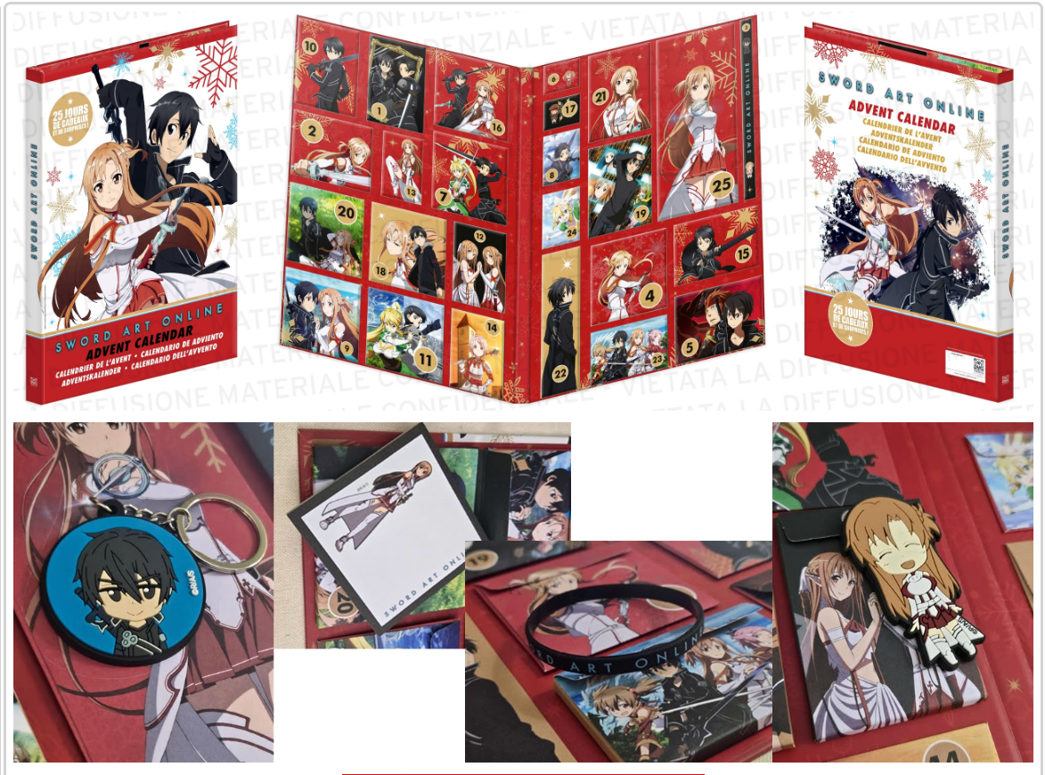 Sword Art Online - Calendario Dell'Avvento 2025
