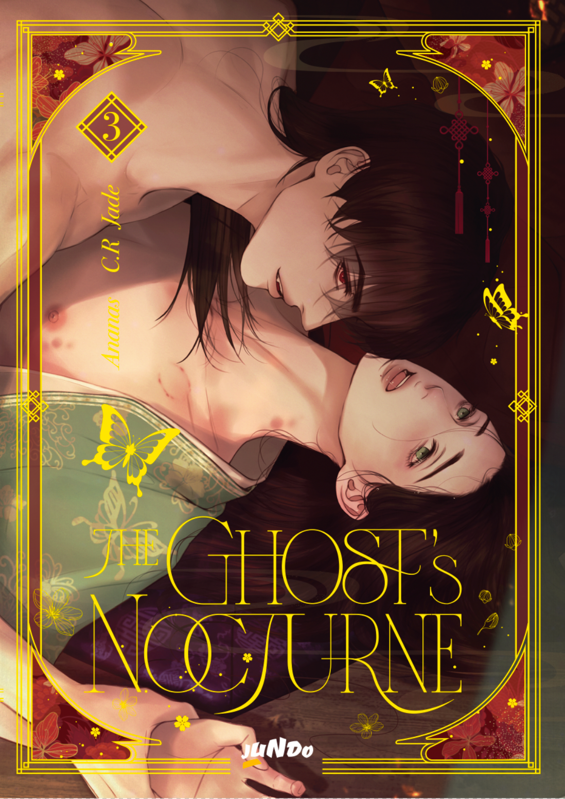 Copertina del manhwa BL The Ghost's Nocturne volume 3 edito in italiano da Jundo.