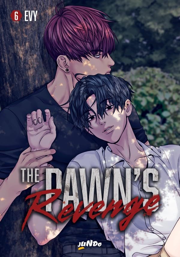 Copertina del manhwa The Pawn's Revenge Vol. 6 di EVY edito da Jundo con i due protagonisti vicini.   